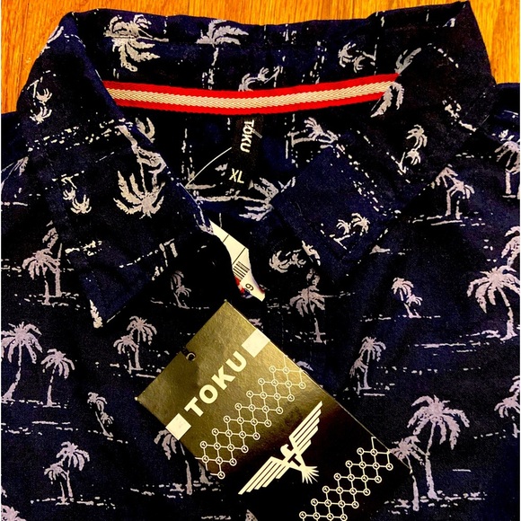 TOKU Other - Toku Shirt Hawaiian Size XL NWT